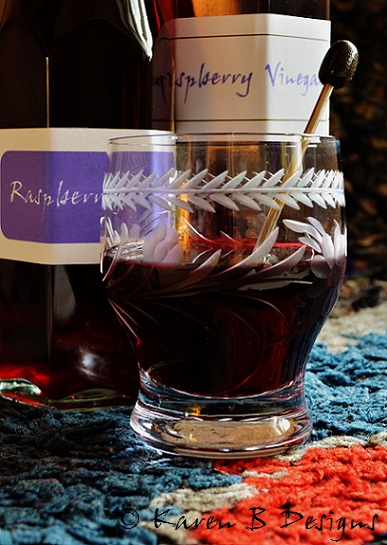 Raspberry Vinegar is also perfect for making vinaigrette, for pouring on ice-cream or for using to deglaze a pan when pan frying meat. It can be for blended with olive oil and sprinkling over roasting vegetables and is a truly versatile kitchen commodity